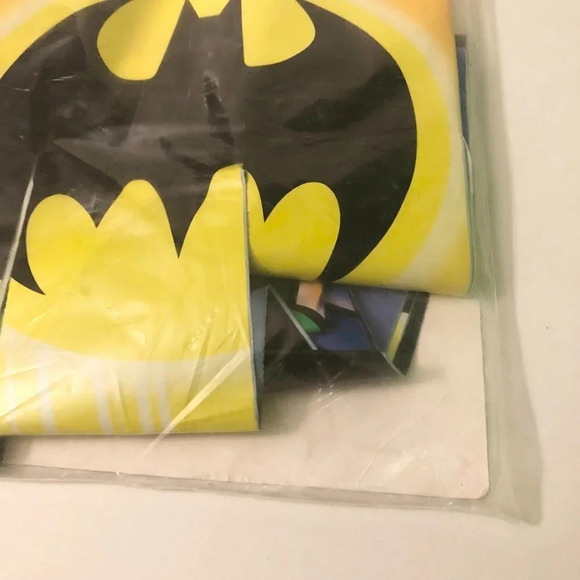 Vintage Batman  Walk Through Doorway Curtains Hallmark Party Express - Picture 11 of 14